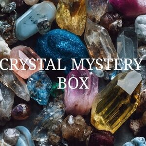 Crystal Mystery Box - Multicolor Gem Collection